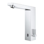 Grohe Eurocube E Fotoselli Lavabo Bataryası, 1/2″, Çift Su Girişli Ayarlanabilir Sıcaklık Sınırlayıcısı, Krom - Görsel 4