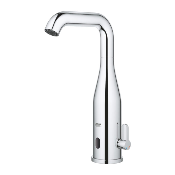 Grohe Essence E Fotoselli Lavabo Bataryası, 1/2″, Çift Su Girişli Ayarlanabilir Sıcaklık Sınırlayıcısı, Krom - Görsel 3
