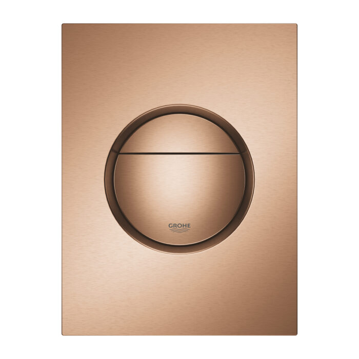 Grohe Nova Cosmopolitan S Kumanda Paneli, Brushed Warm Sunset - 37601DL0 - Kumanda Panelleri (Gömme Rezervuar Butonları) - 1