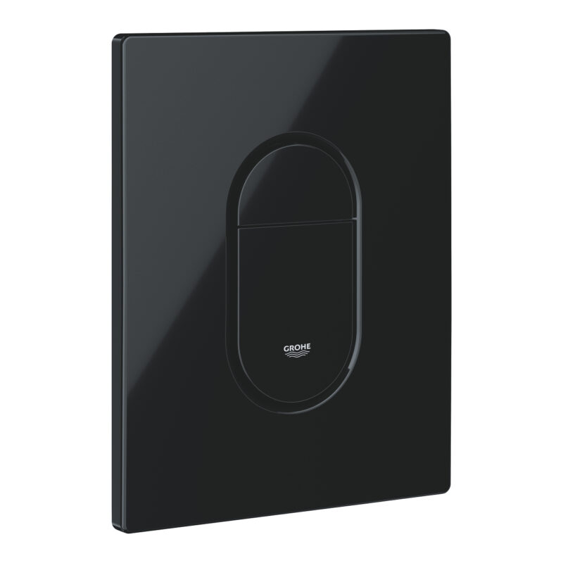 Grohe Arena Cosmopolitan Kumanda Paneli, Glossy Black - 38844KV0 - Kumanda Panelleri (Gömme Rezervuar Butonları)