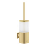 Grohe Allure Tuvalet Fırçası Seti, Brushed Cool Sunrise - 40340GN1 - Klozet Temizleme Fırçası