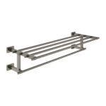 Grohe Essentials Cube Banyo Havluluğu, Brushed Hard Graphite
