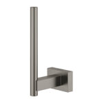 Grohe Essentials Cube Yedek Tuvalet Kağıtlığı, Brushed Hard Graphite - Görsel 2