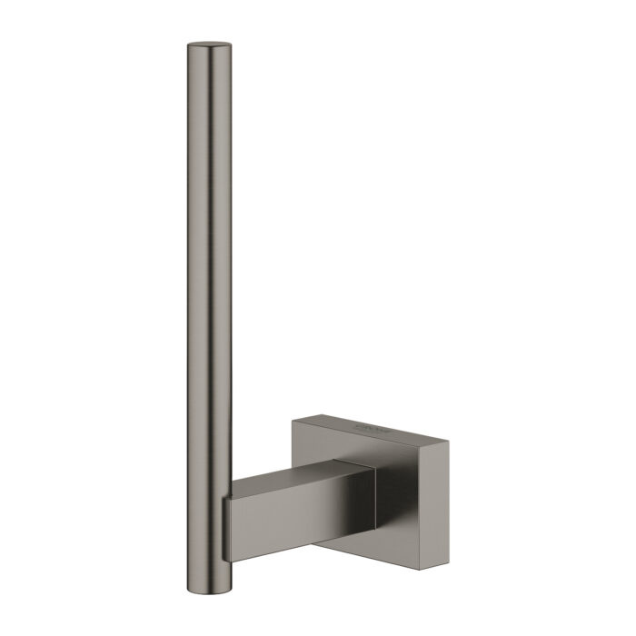 Grohe Essentials Cube Yedek Tuvalet Kağıtlığı, Brushed Hard Graphite - Görsel 2