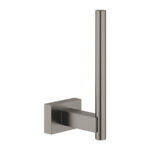 Grohe Essentials Cube Yedek Tuvalet Kağıtlığı, Brushed Hard Graphite