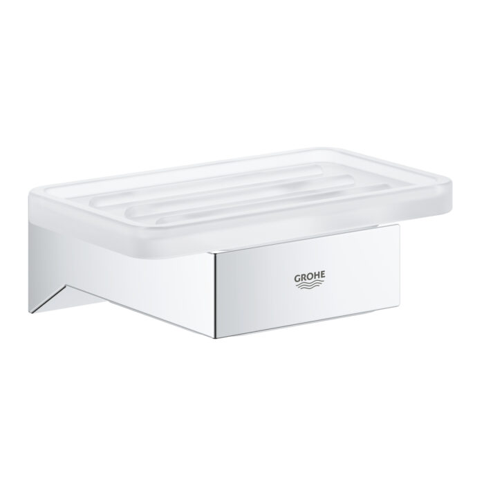 Grohe Selection Cube Sabunluk Tutacağı, Krom - Görsel 3