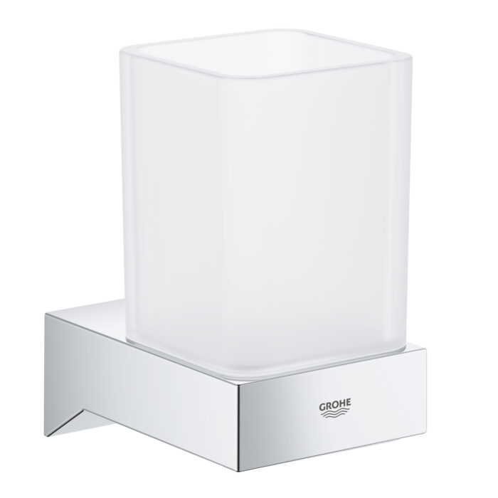Grohe Selection Cube Sabunluk Tutacağı, Krom - Görsel 4
