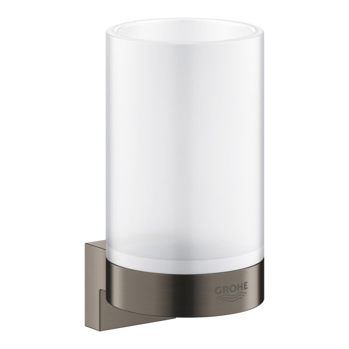 Grohe Selection Sabunluk Tutacağı, Brushed Hard Graphite - Görsel 3