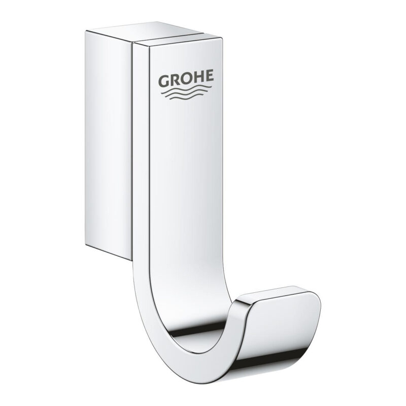 Grohe Selection Tekli Havlu Askısı, Krom - 41039000 - Askılık, Bornoz Askılığı
