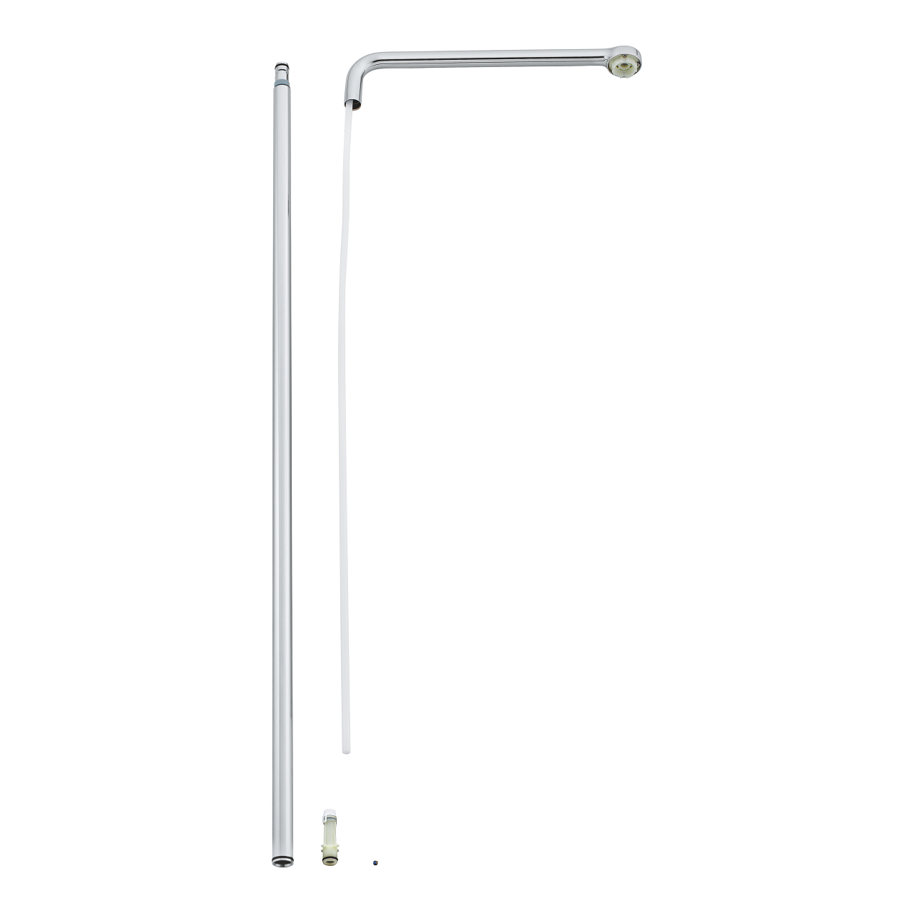 48497000 Grohe Tadilat/Yenileme İçin Duş Sistemi Borusu, Krom - Görsel 1