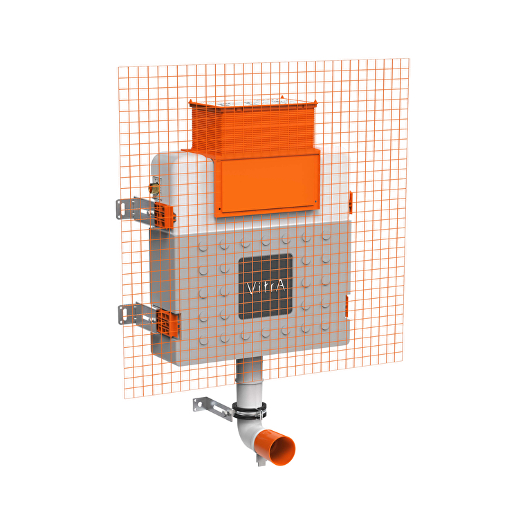 761_1745_01_9073235464215e70ae42030f7a4a12e4bb4e7ada-1.jpg Vitra Unity, Duvara Tam Dayalı Klozetler İçin, Çerçevesiz 98 cm, 3/6 Litre - Görsel 1