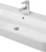 Duravit Happy D.2 Lavabo Parlak Beyaz 120 cm - 2318120000 - Duravit Kampanyalı Ürünler, Standart Lavabo