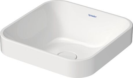 991151864_web2_prod_normal_2.jpg Duravit Happy D.2 Plus Tezgah Üstü Lavabo 40 cm Parlak Beyaz - Görsel 1