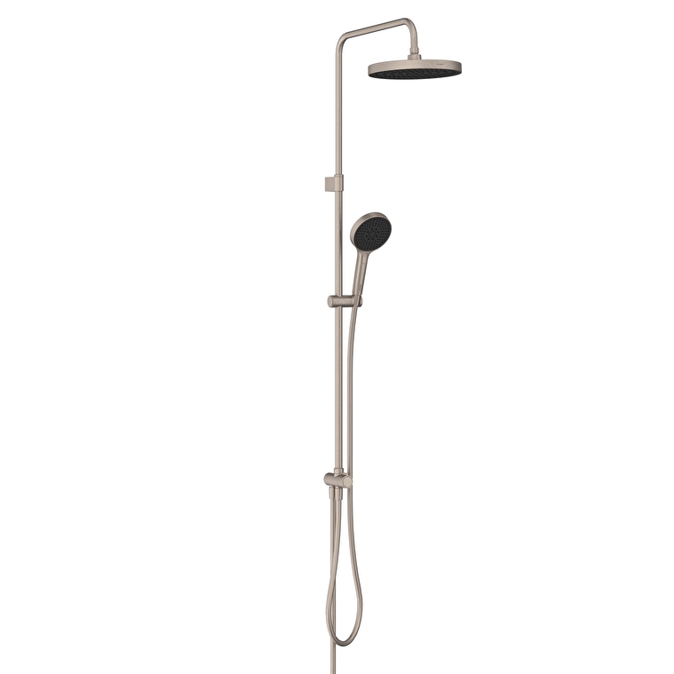 A4591834-1.jpg Vitra Core Round 250 Duş Kolonu, Fırçalı Nikel - Görsel 1