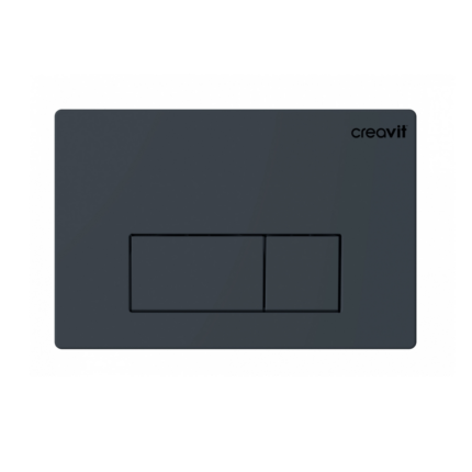 Creavit Arc Mat Antrasit Boyalı Kumanda Paneli - GP8002.04 - Kumanda Panelleri (Gömme Rezervuar Butonları)
