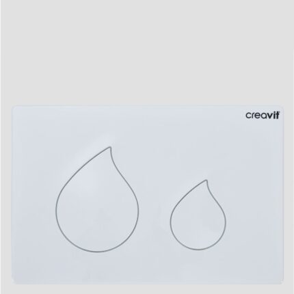 Creavit Bloom Beyaz Kumanda Paneli - GP1101.00 - Kumanda Panelleri (Gömme Rezervuar Butonları)