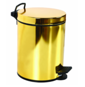 Creavit Çöp Kovası 12 Lt (Pedallı) Altın - MA.ST17712G - Çöp Kutusu