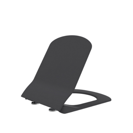 Creavit Elegant Duroplast Yavaş Kapanan Klozet Kapağı Mat Antrasit - KC1103.01.0400E - Klozet Kapağı