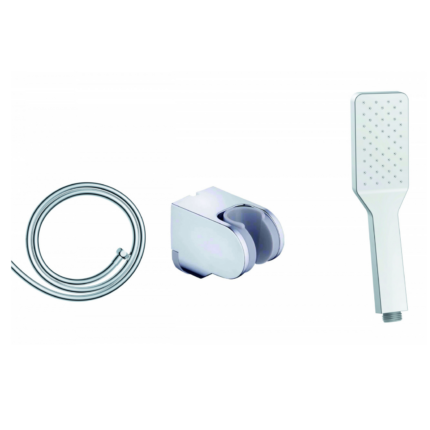 Creavit Kireç Kırıcılı El Duşu Seti (Kare) - DS.SH120 - El Duşu