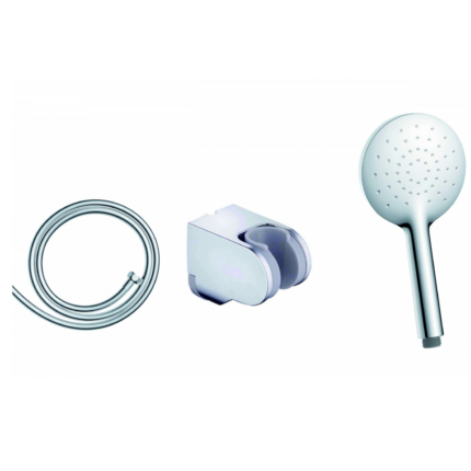 Creavit Kireç Kırıcılı El Duşu Seti (Yuvarlak) - DS.SH121 - El Duşu