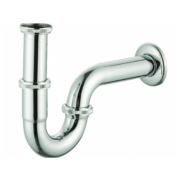 Creavit Lavabo Sifonu 30 cm U G1 1/4 - SF.SF153 - Basmalı Sifon , Gider (Pop-Up)