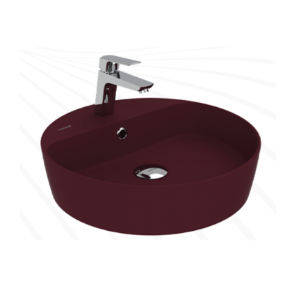 Creavit Loop 45 cm Masa Üstü Çanak Lavabo Extra Berry - LP146-00BR00E-0000 - Çanak Lavabo