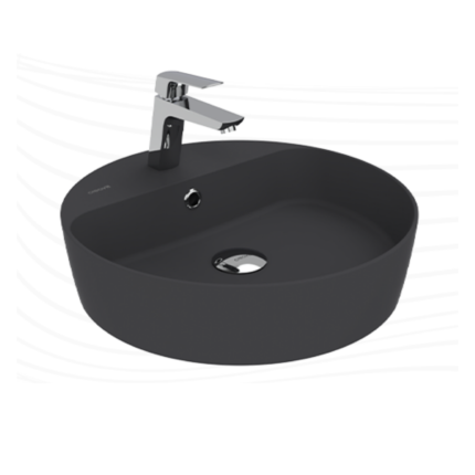 Creavit Loop 45 cm Masa Üstü Çanak Lavabo Extra Mat Antrasit - LP146-00AM00E-0000 - Çanak Lavabo