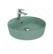 Creavit Loop 45 cm Masa Üstü Çanak Lavabo Extra Nil yeşili - LP146-00NY00E-0000 - Çanak Lavabo