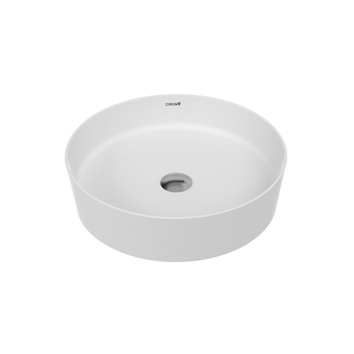 creavit loop yuvarlak masa ustu canak lavabo 45 cm extra mat beyaz LP145-00MB00E-0000 Creavit Loop Yuvarlak Masa Üstü Çanak Lavabo Ø45 cm Extra Mat Beyaz - LP145-00MB00E-0000 - Çanak Lavabo