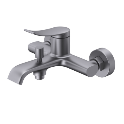 Creavit Lua Banyo Armatürü Metalik Gri - BT.LU2500GR - Banyo Bataryası