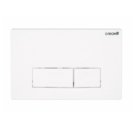 Creavit Ore Beyaz Kumanda Paneli - GP3001.00 - Kumanda Panelleri (Gömme Rezervuar Butonları)