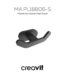 Creavit Planet İkili Askılık Mat Siyah - MA.PL18806-S - Askılık, Bornoz Askılığı