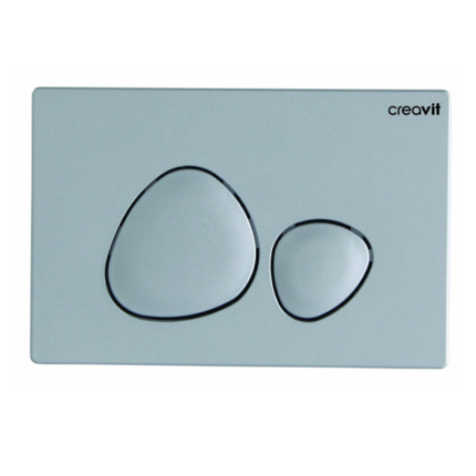 Creavit SPA Mat Gri Boyalı Kumanda Paneli - GP7002.00 - Kumanda Panelleri (Gömme Rezervuar Butonları)