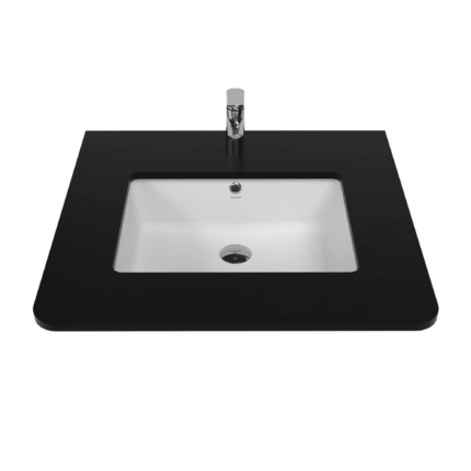 Creavit Tezgah Altı Lavabo 38*51 cm Beyaz - TP738-00CB00E-0000 - Tezgah Altı Hilton Lavabo