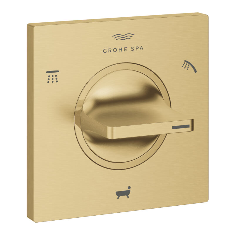 Grohe Allure 5-Way Diverter, Brushed Cool Sunrise - 19590GN1 - Banyo ve Mutfak Tamamlayıcı Gereçleri