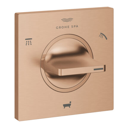 Grohe Allure 5-Way Diverter, Brushed Warm Sunset - 19590DL1 - Banyo ve Mutfak Tamamlayıcı Gereçleri