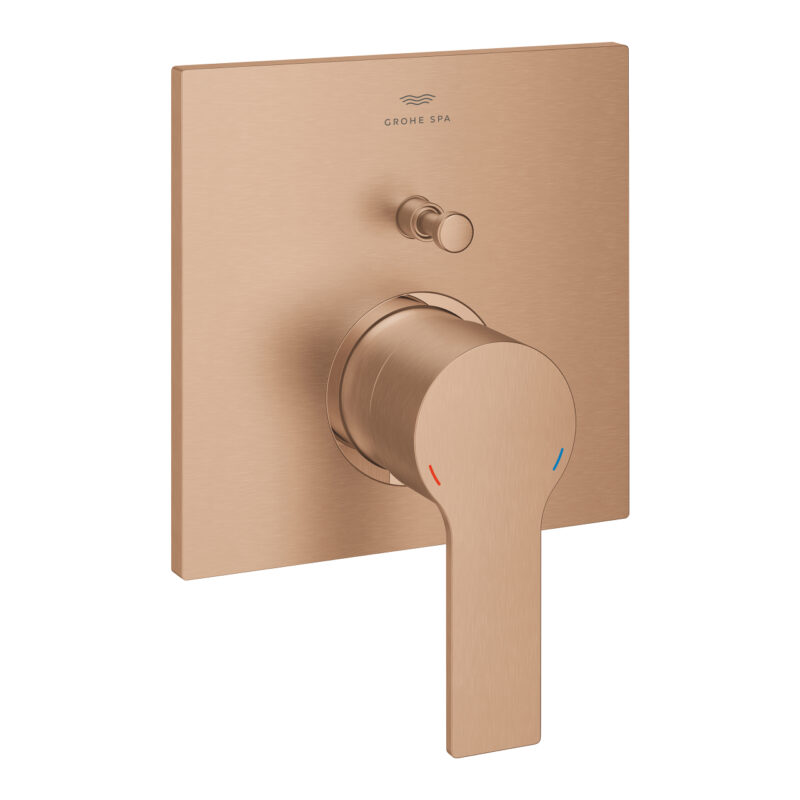 Grohe Allure Ankastre Banyo/Duş Bataryası, Brushed Warm Sunset - 19315DL1 - Ankastre Banyo Bataryası, Ankastre Duş Bataryası