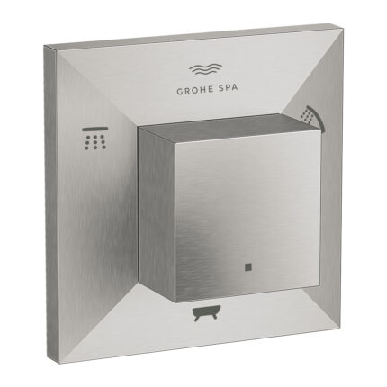 Grohe Allure Brilliant 5 Yollu Yön Değiştirici (3 Çıkış Kontrolü Sağlar), Paslanmaz Çelik - 29399DC0 - Banyo ve Mutfak Tamamlayıcı Gereçleri