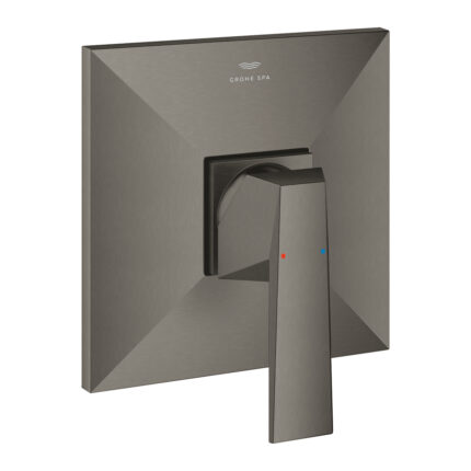 Grohe Allure Brilliant Ankastre Duş Bataryası, Brushed Hard Graphite - 24277AL0 - Ankastre Duş Bataryası