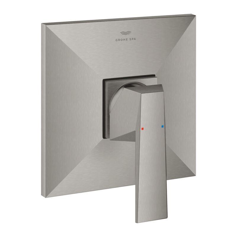 Grohe Allure Brilliant Ankastre Duş Bataryası, Paslanmaz Çelik - 24277DC0 - Ankastre Duş Bataryası