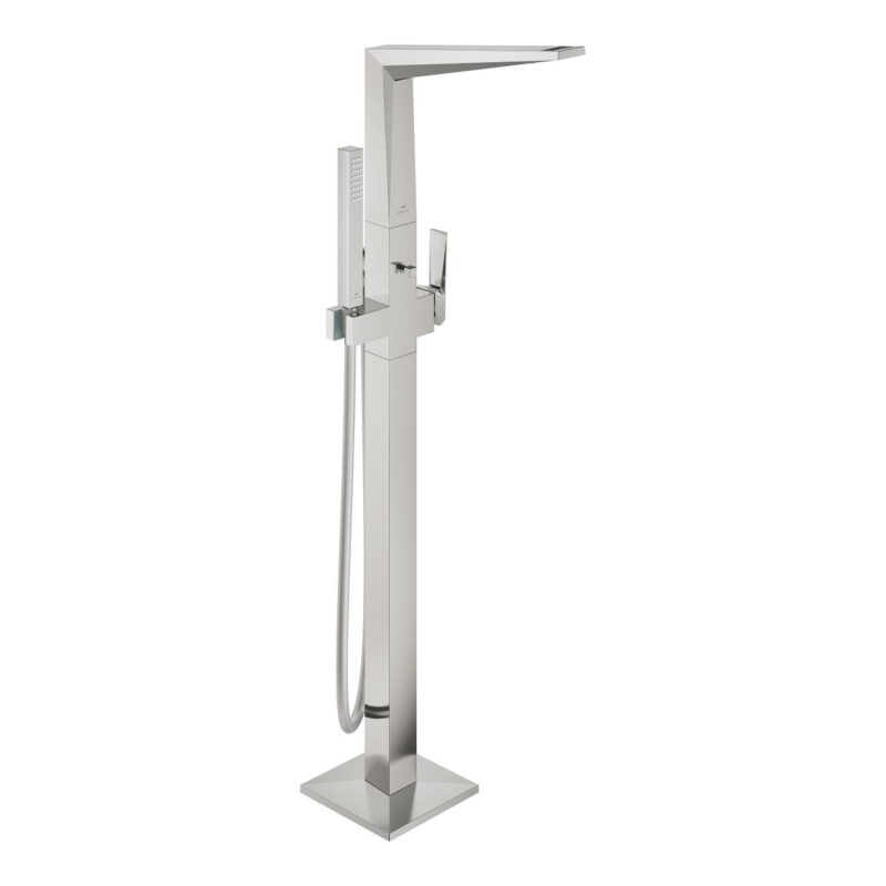 Grohe Allure Brilliant Private Collection Yerden Küvet Bataryası, Paslanmaz Çelik - 24422DC0 - Yerden Küvet Bataryası