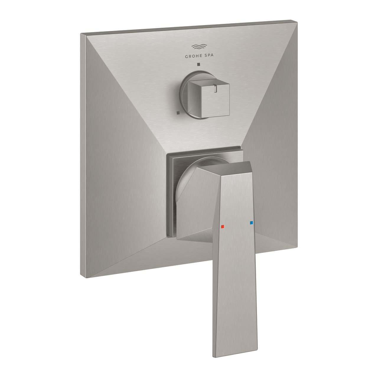 Grohe Allure Brilliant Tek Kumandalı 3 Yönlü Banyo Bataryası, Paslanmaz Çelik