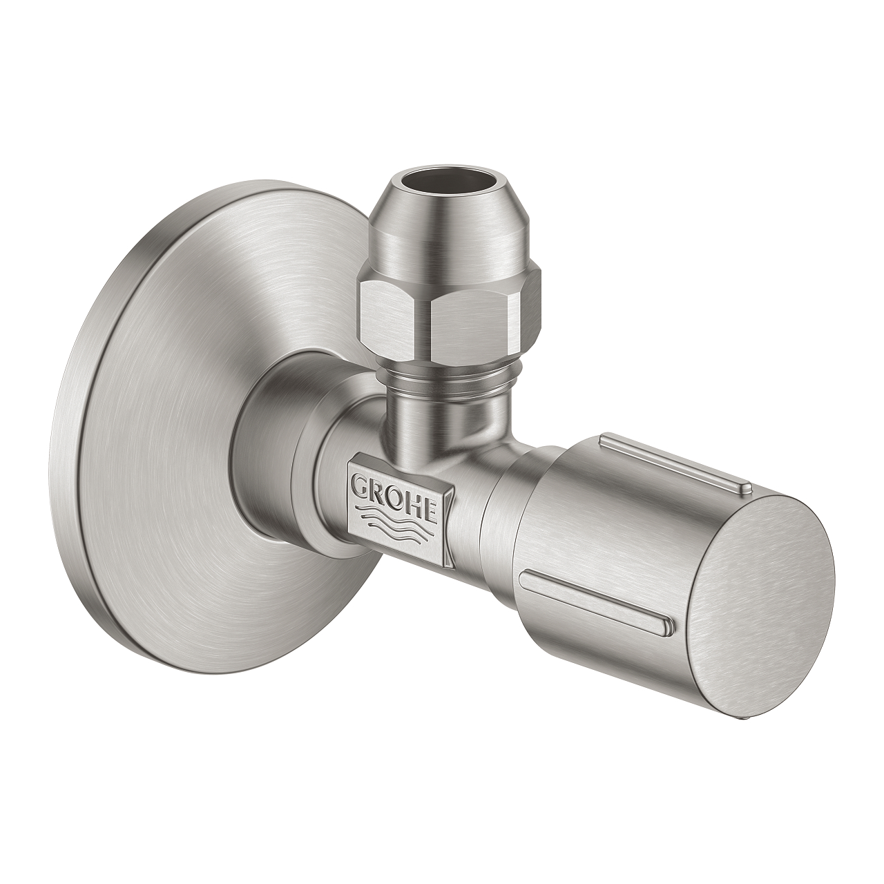 grohe ara musluk 12 paslanmaz celik 22037DC0 Grohe Ara Musluk 1/2″, Paslanmaz Çelik - 22037DC0 - Ara Musluk