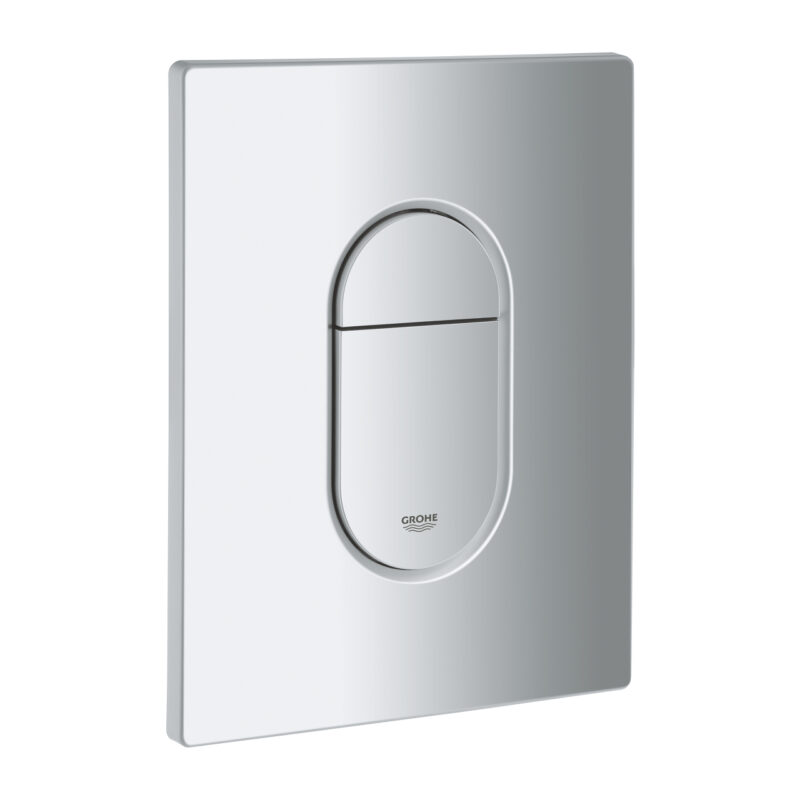 Grohe Arena Cosmopolitan Kumanda Paneli, Mat Krom - 38844P00 - Kumanda Panelleri (Gömme Rezervuar Butonları)