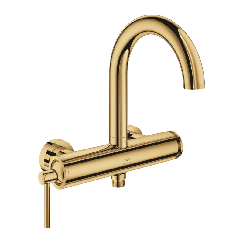 Grohe Atrio Tek Kumandalı Banyo Bataryası, Cool Sunrise - 24367GL0 - Banyo Bataryası