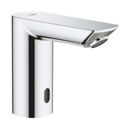 Grohe Bau Cosmopolitan E Fotoselli Lavabo Bataryası, Tek Su Girişli, Krom - 36452000 - Fotoselli Lavabo Bataryası