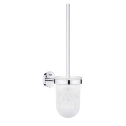 Grohe BauCosmopolitan Tuvalet Fırçası Seti, Krom - 40463001 - Klozet Temizleme Fırçası