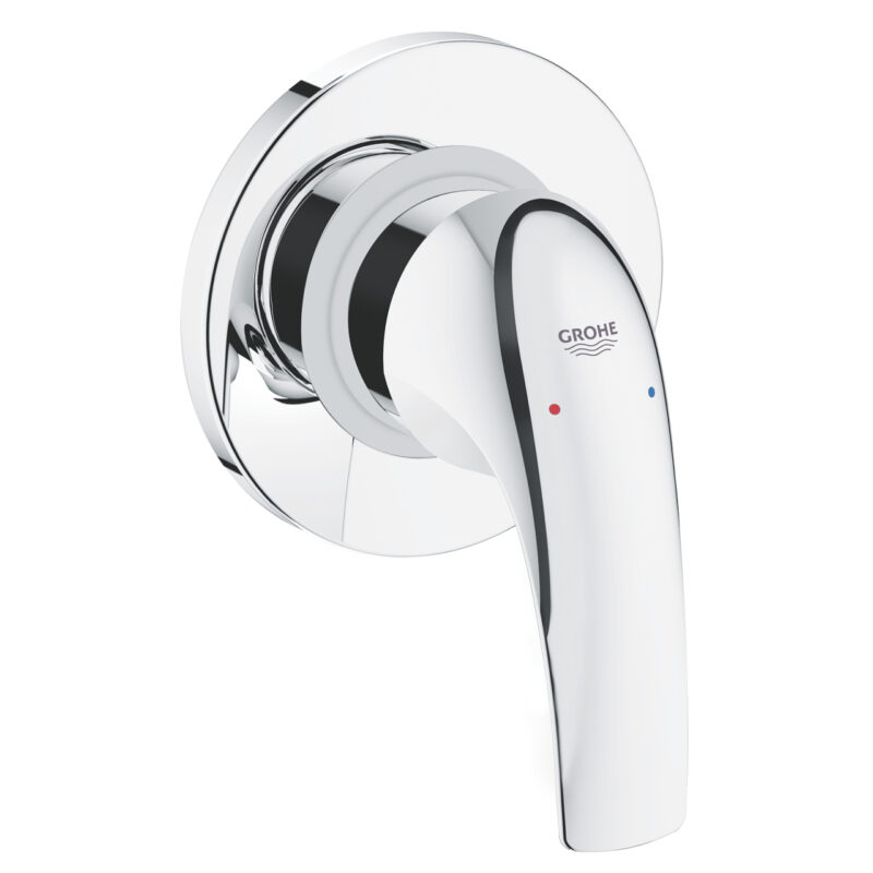Grohe Baucurve Ankastre Duş Bataryası, Krom - 29044000 - Ankastre Duş Bataryası