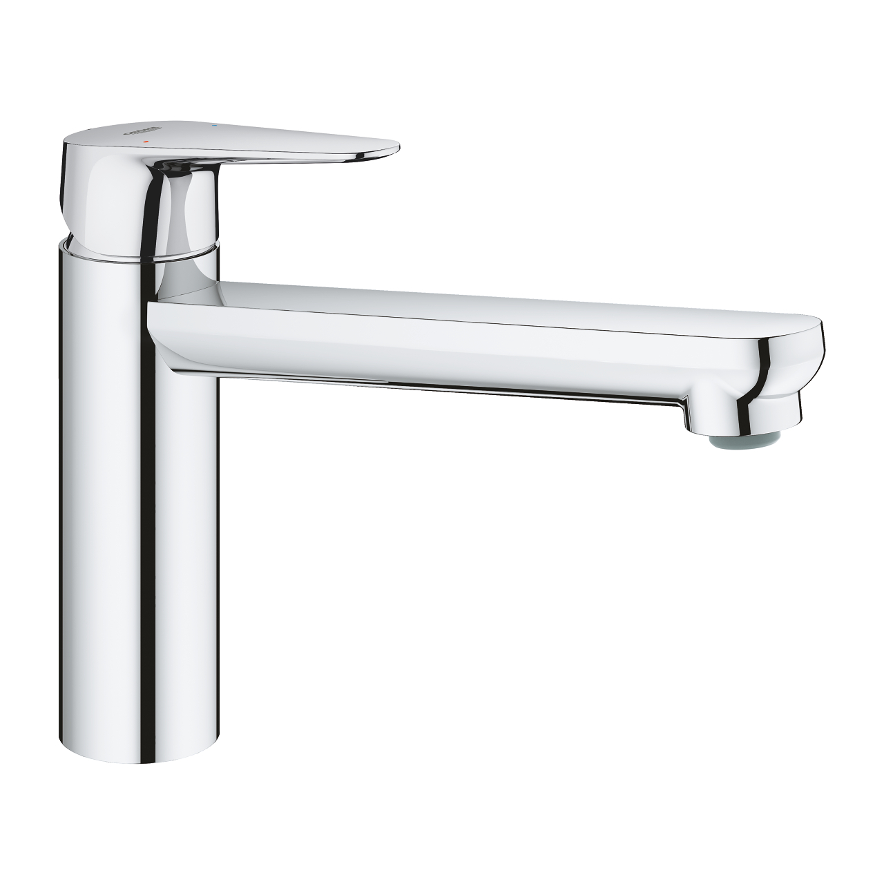 grohe baucurve tek kumandali eviye bataryasi krom 31715000 Grohe BauCurve Tek Kumandalı Eviye Bataryası, Krom - 31715000 - Mutfak Eviye Bataryası