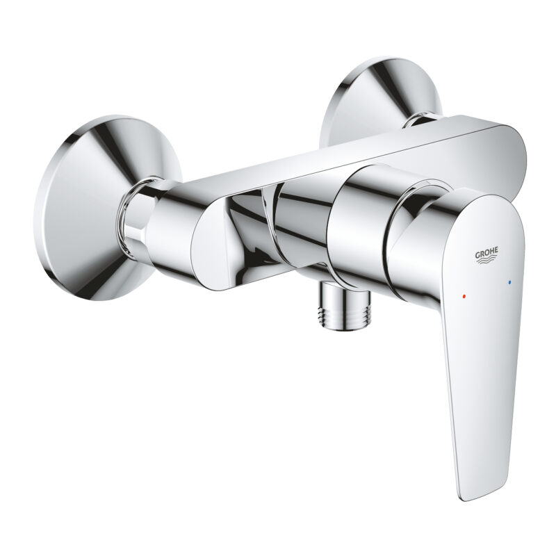 Grohe Bauedge Tek Kumandalı Duş Bataryası, Krom - 23636001 - Duş Bataryası